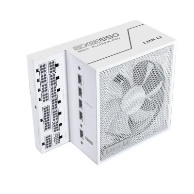 Lian Li EDGE Platinum 850W White, 80 Plus Platinum, Модулно, PCIe Gen 5.1, ATX 3.1 Захранване за компютър