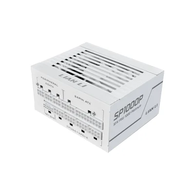 Lian Li SP1000P White 1000W, 80 Plus Platinum, SFX, Модулно, PCIe Gen 5.0, ATX 3.1 Захранване за компютър
