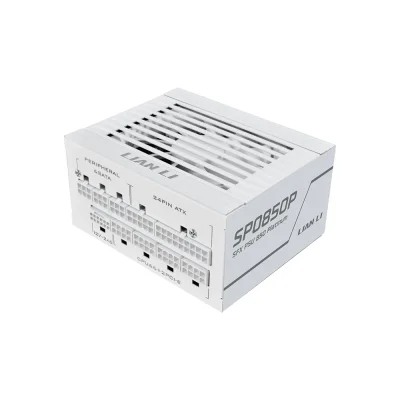 Lian Li SP850P White 850W, 80 Plus Platinum, SFX, Модулно, PCIe Gen 5.0, ATX 3.1 Захранване за компютър
