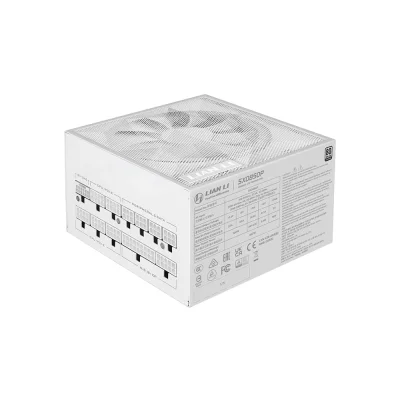 Lian Li SX850P White 850W, 80 Plus Platinum, Модулно, PCIe Gen 5.0, ATX 3.1 Захранване за компютър