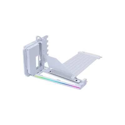 Lian Li VG4-5-V4W 4-Slot Vertical GPU Kit PCIe 5.0 White Вертикален комплект за видеокарта