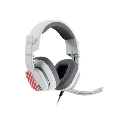 Logitech Astro A10 Gen 2 White PS5 Edition Геймърски слушалки с микрофон