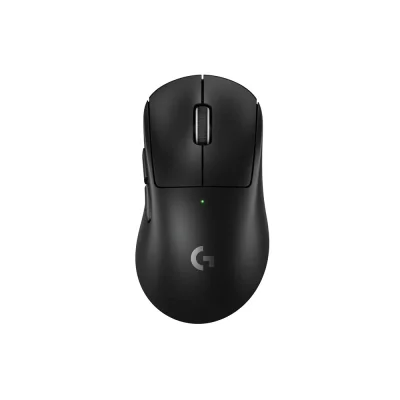 Logitech G PRO X SUPERLIGHT 2 DEX SE Black 1K (8K Compatible) Безжична геймърска мишка