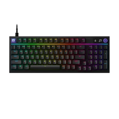 Logitech G316 X 98 Black 8K Геймърска механична клавиатура с Logitech G Tactile суичове