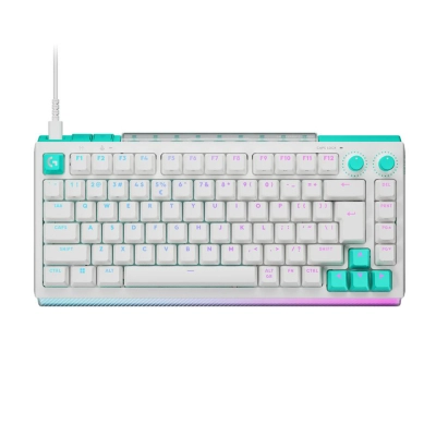 Logitech G512 X 75 White 8K Геймърска TMR аналоговo-механична клавиатура с Kailh Tactile суичове