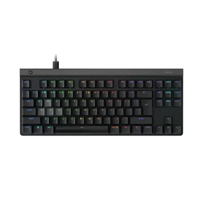 Logitech G515 RAPID TKL Black Геймърска нископрофилна механична клавиатура с Logitech Low Profile Magnetic Analog регулируеми суичове