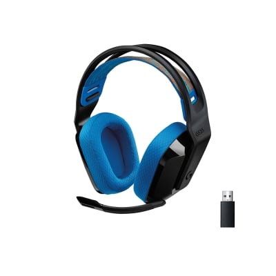Logitech G535 Black Lightspeed Wireless PlayStation 5 Безжични геймърски слушалки с микрофон