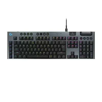 Logitech G915 X Геймърска механична нископрофилна клавиатура с GL Tactile суичове