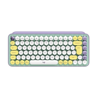 Logitech POP Keys Daydream Mint Безжична механична клавиатура с TTC Brown суичове