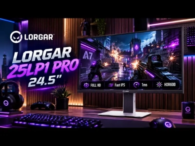 400Hz и 1ms - Геймърски монитор с FAST IPS матрица и отлична картина. Lorgar 25LP1 Pro ревю