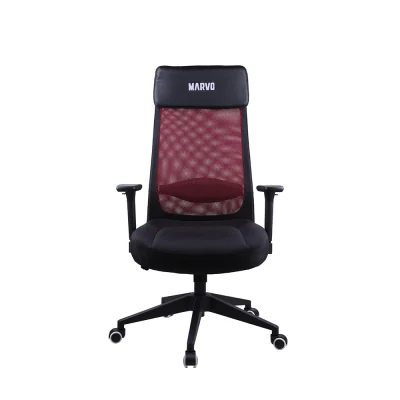 Marvo CH-205 Black/Red Ергономичен геймърски стол
