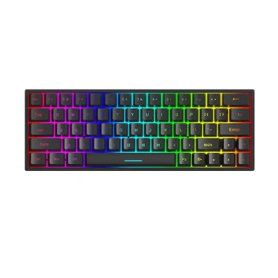 Marvo KG955W Shogo 63W Безжична геймърска механична клавиатура с Marvo Yellow Linear Pre-Lubed суичове