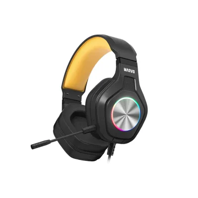 Marvo Pulz 80 HG9084 Black Геймърски слушалки с микрофон 