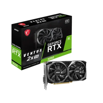 MSI GeForce RTX 3050 VENTUS 2X XS 8GB GDDR6 OC Edition Видео карта