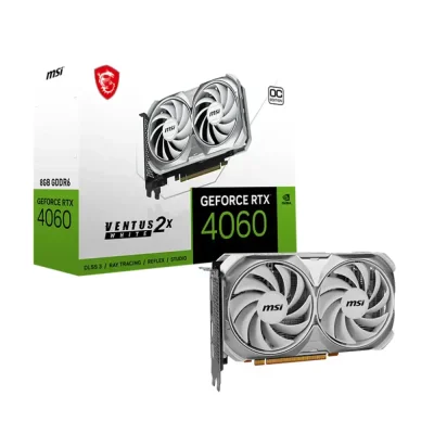 MSI GeForce RTX 4060 VENTUS 2X White 8GB GDDR6 OC Edition Видео карта