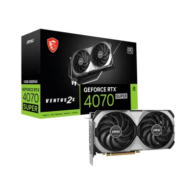MSI GeForce RTX 4070 SUPER 12GB GDDR6X VENTUS 2X OC Edition Видео карта