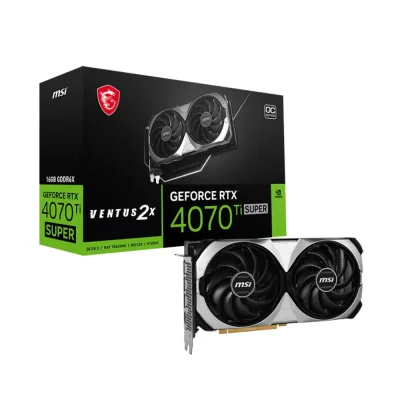 MSI GeForce RTX 4070 Ti SUPER 16GB GDDR6X VENTUS 2X OC Edition Видео карта