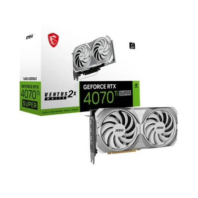 MSI GeForce RTX 4070 Ti SUPER 16GB GDDR6X VENTUS 2X White Видео карта