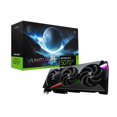 MSI GeForce RTX 5070 Ti Vanguard SOC, 16GB GDDR7 Видео карта