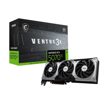 MSI GeForce RTX 5070 TI VENTUS 3X 16GB GDDR7 Видео карта