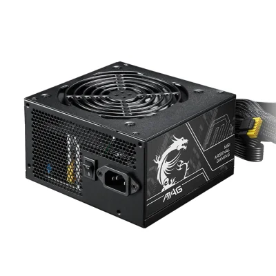 MSI MAG A750BN PCIE5 II 750W, 80 PLUS Bronze, PCIe 5.1, ATX 3.1 Захранване за компютър