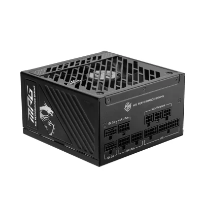 MSI MPG A1000GS PCIE5 1000W, 80 Plus Gold, Модулно, PCIe 5.1, ATX 3.1 Захранване за компютър