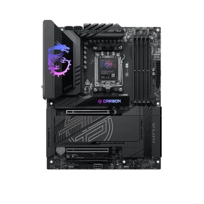 MSI MPG X870E CARBON MAX WIFI, AM5, DDR5, Wi-Fi 7, 5GbE Дънна платка