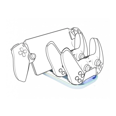Nacon Charger for PlayStation Portal и DualSense Зярадна станция