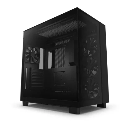 NZXT H9 Flow Matte Black Компютърна кутия