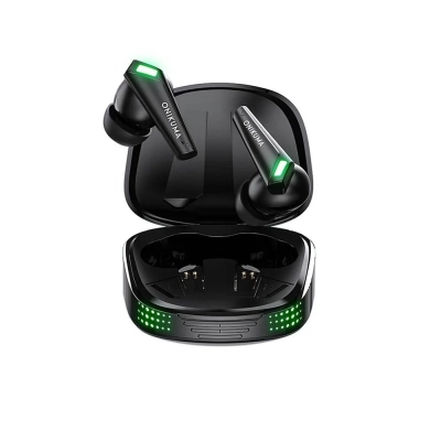 ONIKUMA T308 Black безжични геймърски слушалки тапи