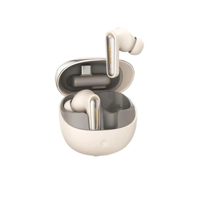 ONIKUMA TX610 Beige безжични геймърски слушалки тапи с 2.4 GHz USB-C адаптер