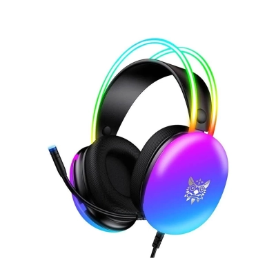 ONIKUMA X25 Black кабелни геймърски слушалки с микрофон