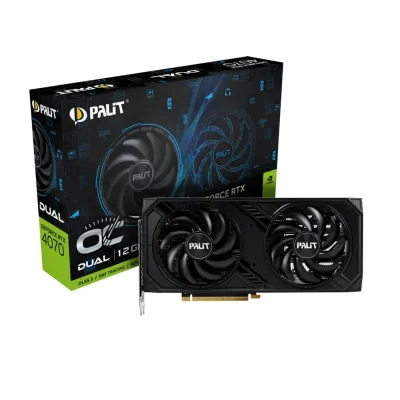 Palit GeForce RTX 4070 Dual OC Edition 12GB GDDR6X Видео карта
