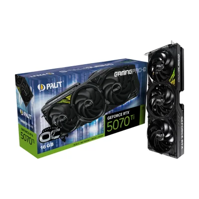 Palit GeForce RTX 5070 Ti GamingPro-S OC Black 16 GB GDDR7 Видео карта