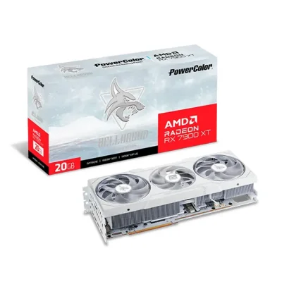 Powercolor Hellhound Spectral White AMD Radeon RX 7900 XT 20GB GDDR6 Видео карта