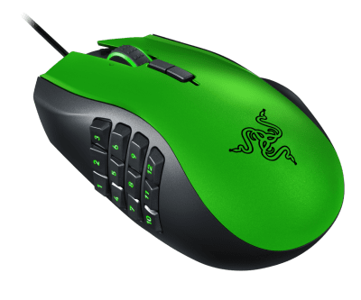 Razer Naga Green Limited Edition Геймърска мишка MMO Геймърска мишка