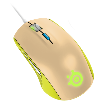 SteelSeries Rival 100 Gaia Green Геймърска оптична мишка