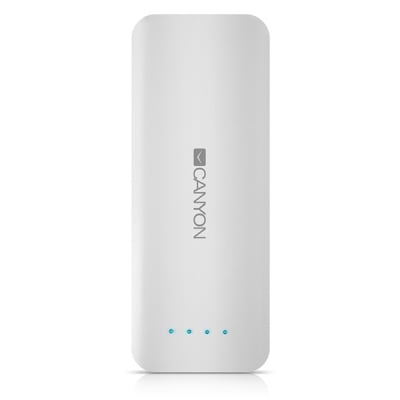 CANYON 15600 mAh Портативна батерия, бяла, CNE-CPB156W