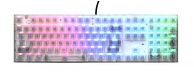 Cooler Master Masterkeys Pro L - RGB - Crystal Edition Cherry MX Red Геймърска механична клавиатура