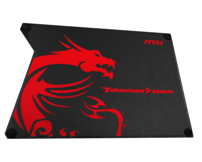 MSi Gaming Thunderstorm Алуминиев Геймърски пад за мишка