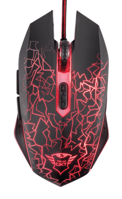 Trust GXT 105 IZZA Геймърскa оптична мишка с подсветка