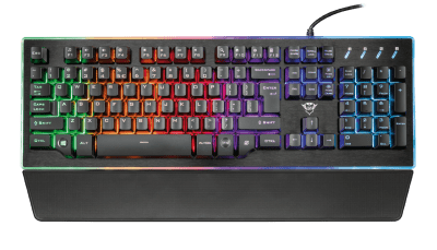 Trust GXT 860 THURA Геймърска полу-механична клавиатура