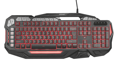 Trust GXT 285 GADA Геймърска клавиатура с подсветка