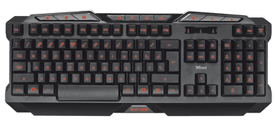 Trust GXT 280 Геймърска клавиатура с подсветка