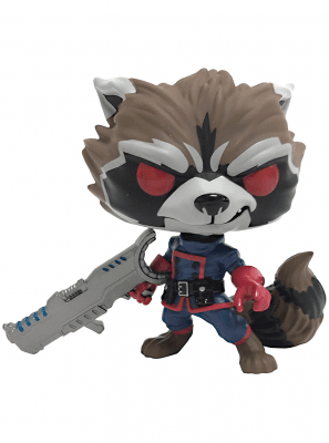 Funko POP! Bobble Marvel: Guardians of the Galaxy Comic Rocket Raccoon Special Edition фигурка
