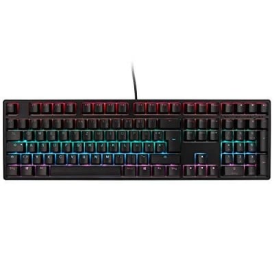Ducky One Black RGB Геймърска механична клавиатура с Cherry MX Speed Silver суичове