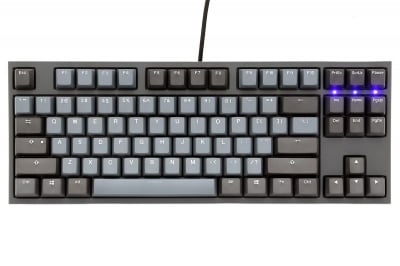 Ducky One 2 Skyline TKL Геймърска механична клавиатура с Cherry MX Blue суичове