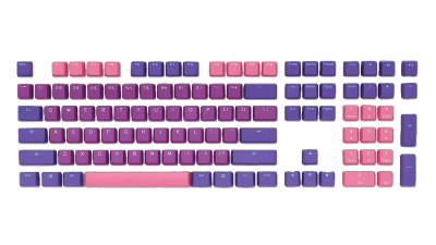 Ducky Ultra Violet 108 Keycap Set PBT Double-Shot Комплект капачки за механични клавиатури