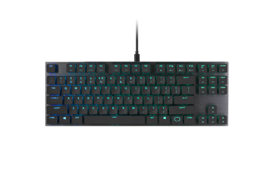 Cooler Master SK630 Геймърска механична клавиатура с Cherry MX Low Profile Red суичове