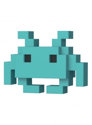 Funko POP! 8-BIT Space Invaders Medium Invader Special Edition Teal фигурка